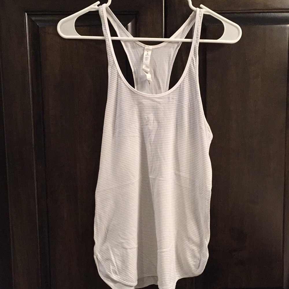 Lululemon white tank